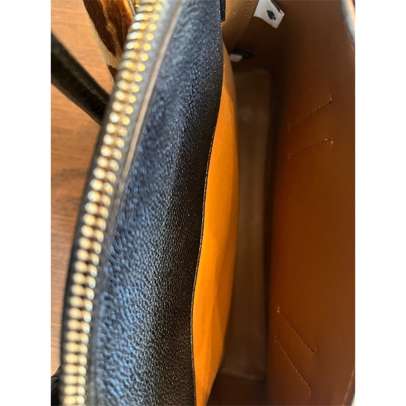 Kate Spade Medium Margaux Leopard Print leather convertible satchel - Picture 5 of 10